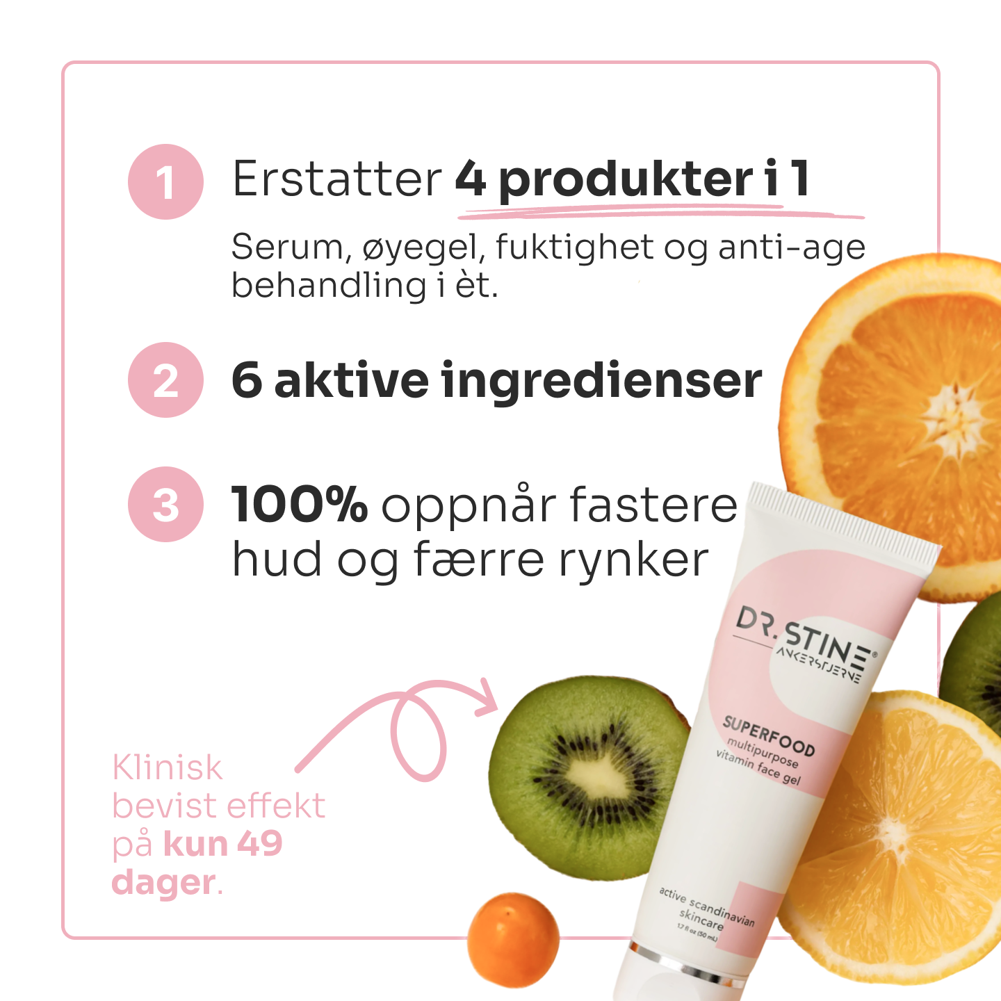 SUPERFOOD multipurpose vitamin face gel
