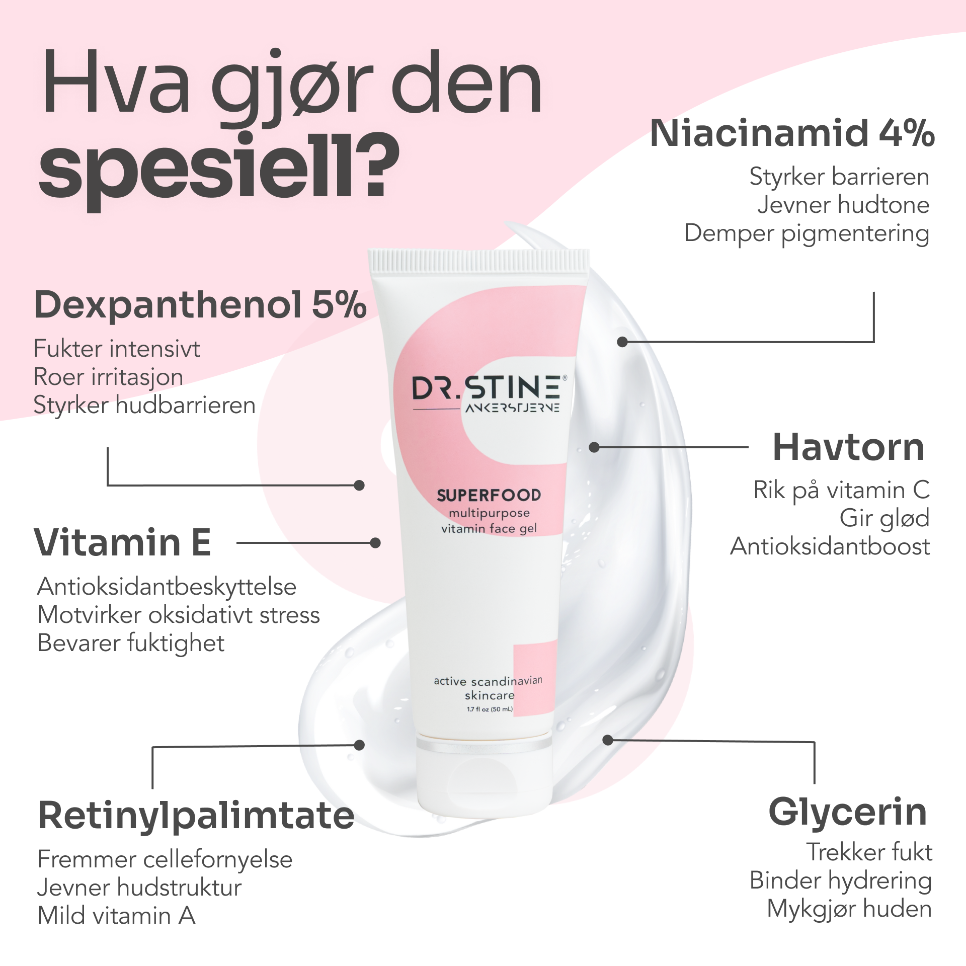 SUPERFOOD multipurpose vitamin face gel